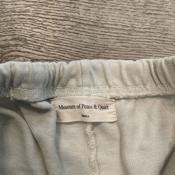 Museum of Peace & Quiet Drawstring Lounge Shorts Mens Small Casual Workout - Picture 4 of 7